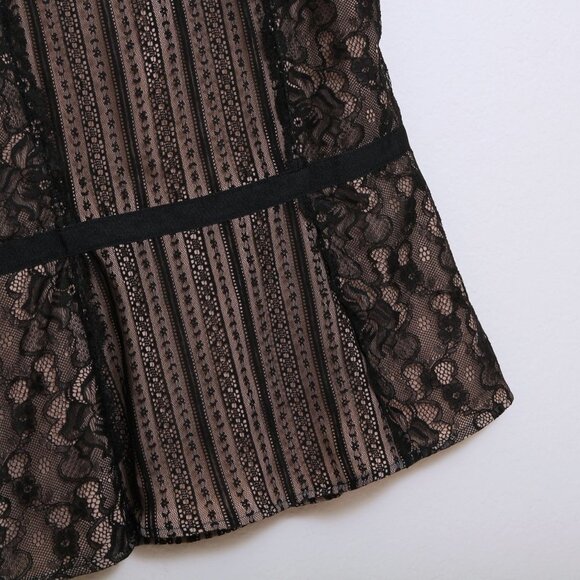 NWT Loft Lace Peplum Sleeveless Top - Picture 7 of 9